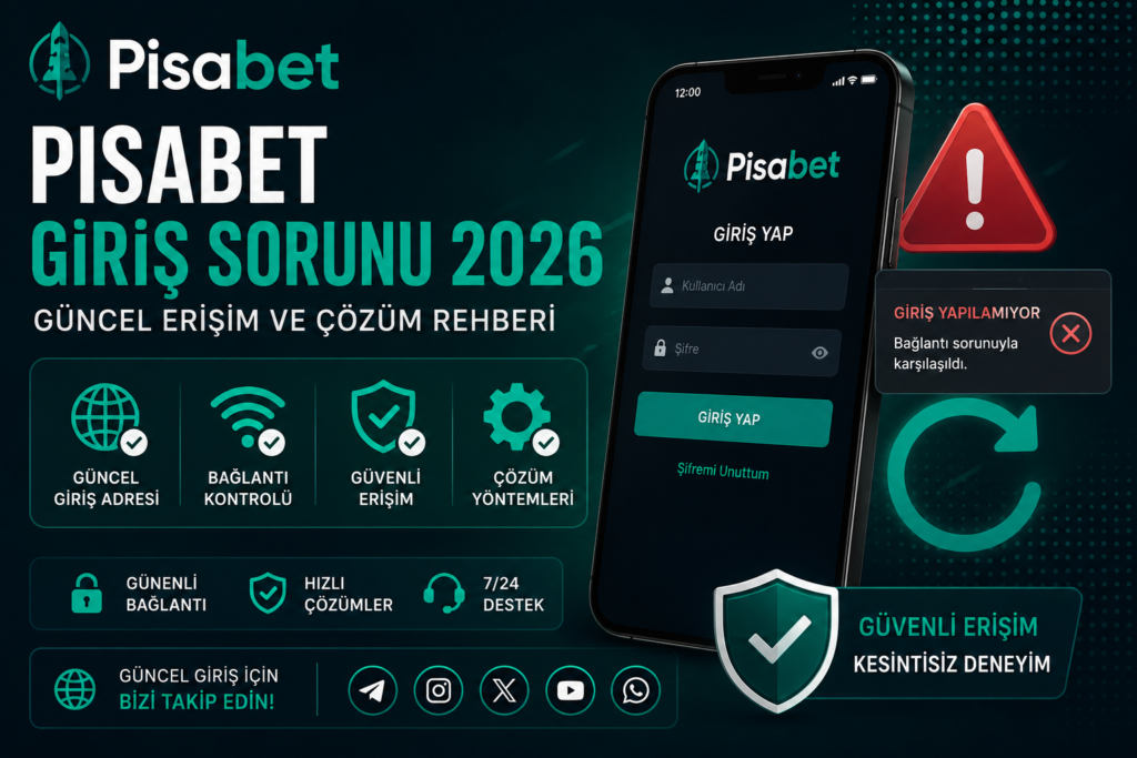 Pisabet giriş sorunu